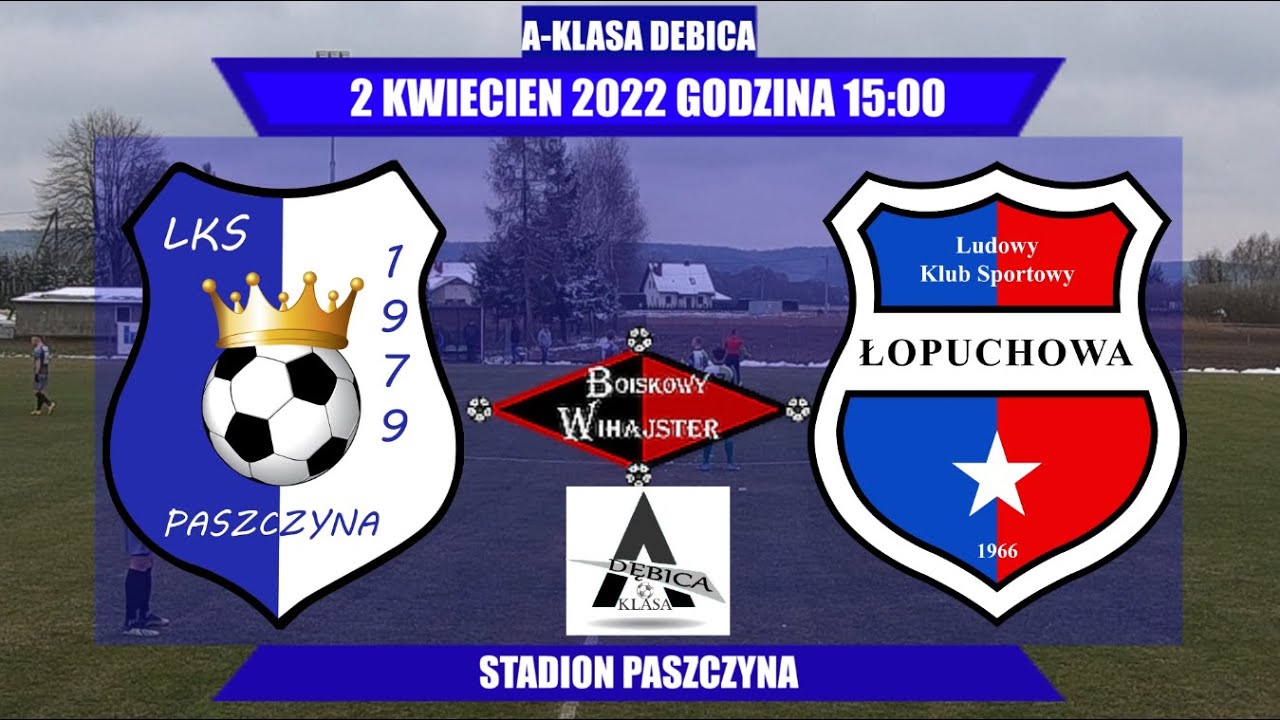 Paszczyniak Paszczyna - LKS Łopuchowa 3:2 oficjalny skrót - BOISKOWY WIHAJSTER
