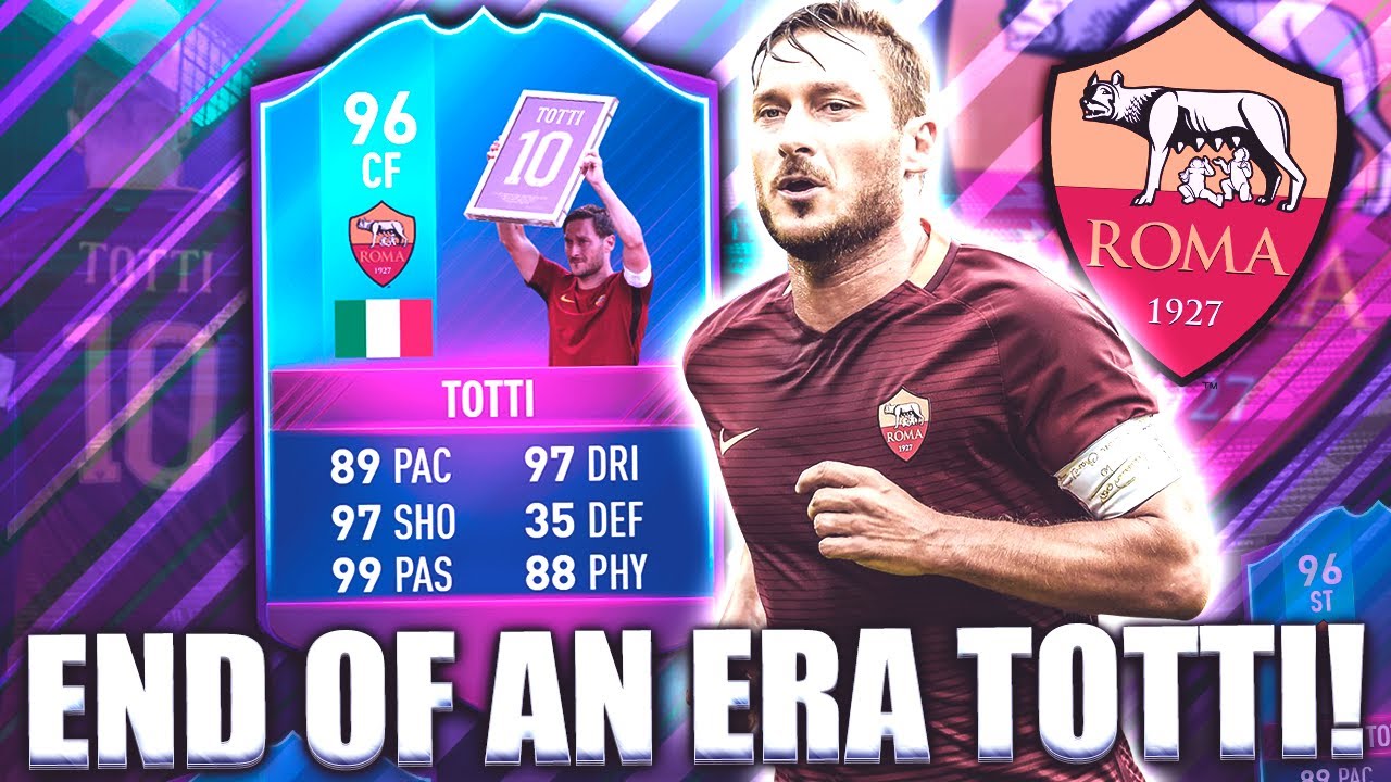 FIFA 17 END OF AN ERA SBC TOTTI 96!! TOTTI'S BEST CARD EVER! FIFA 17 ULTIMATE TEAM