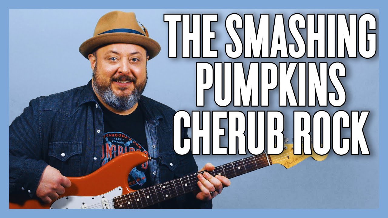 Урок игры на гитаре Cherub Rock от Smashing Pumpkins + обучающее видео