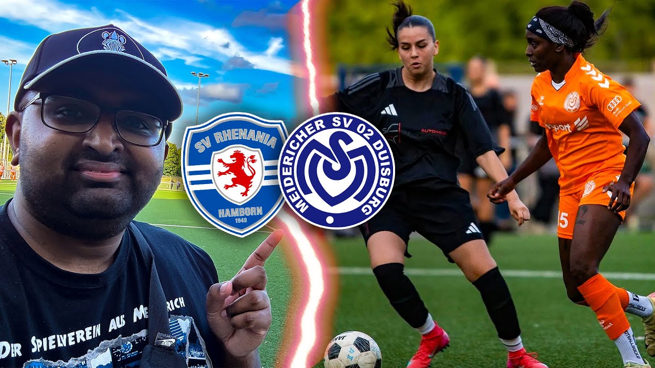 16 TREFFER OHNE GNADE! 🦓🤍💙 1. TEST - SV Rhenania Hamborn vs. MSV Duisburg FRAUEN🔥✅ | STADIONVLOG 2