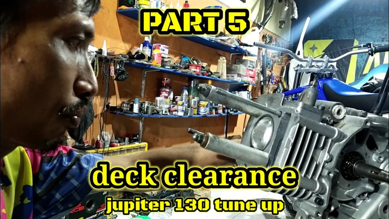 cara menentukan deck clearance piston ,tebal paking ,panjang blok @AM TECH RACING