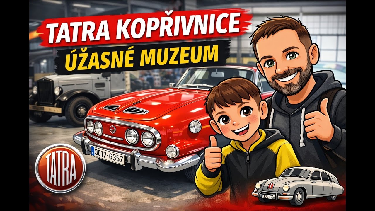 Tatra Kopřivnice 🚛 | Úžasné muzeum, které nás fakt překvapilo