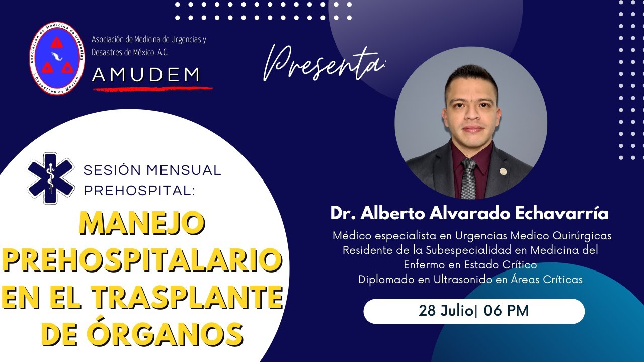 Manejo prehospitalario en el trasplante de órganos