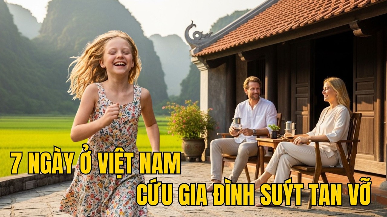 Gia Đình Mỹ Du Lịch 1 Tuần Ở Việt Nam – Chuyến Đi Khiến Họ Quyết Định Thay Đổi Cả Cuộc Đời