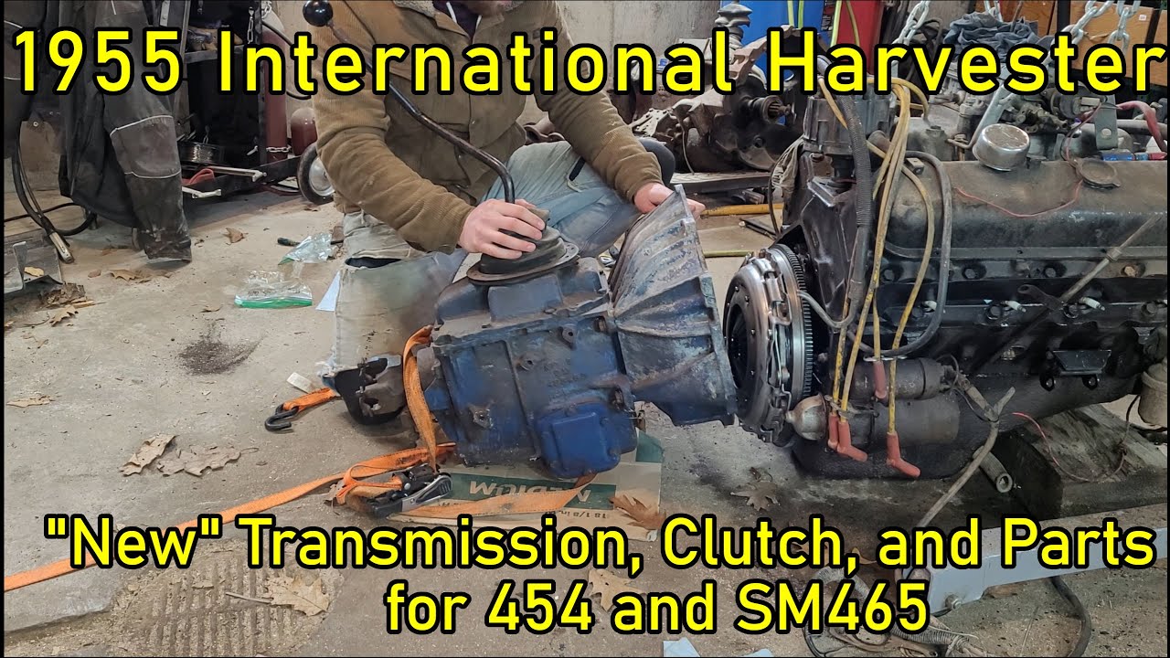 1955 International Harvester - 454 & SM465 Clutch and Fit-Up