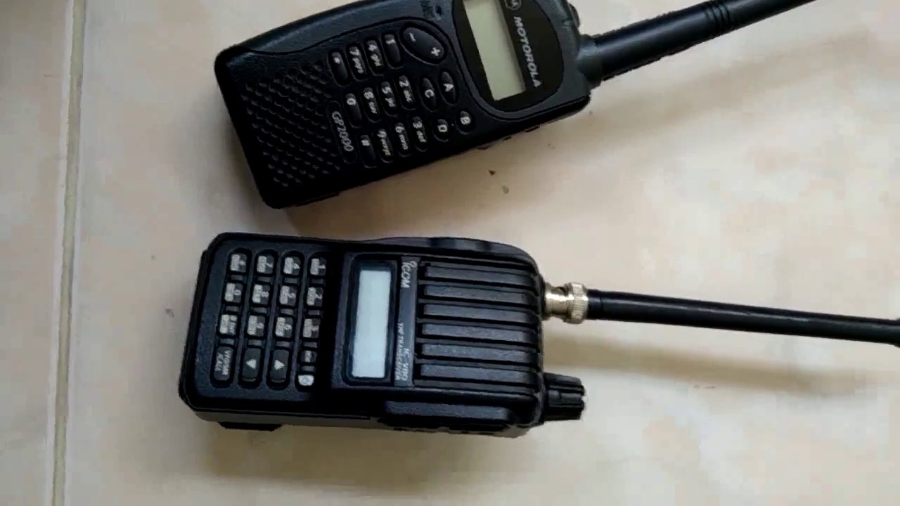 Icom V-80 & Motorola GP-2000