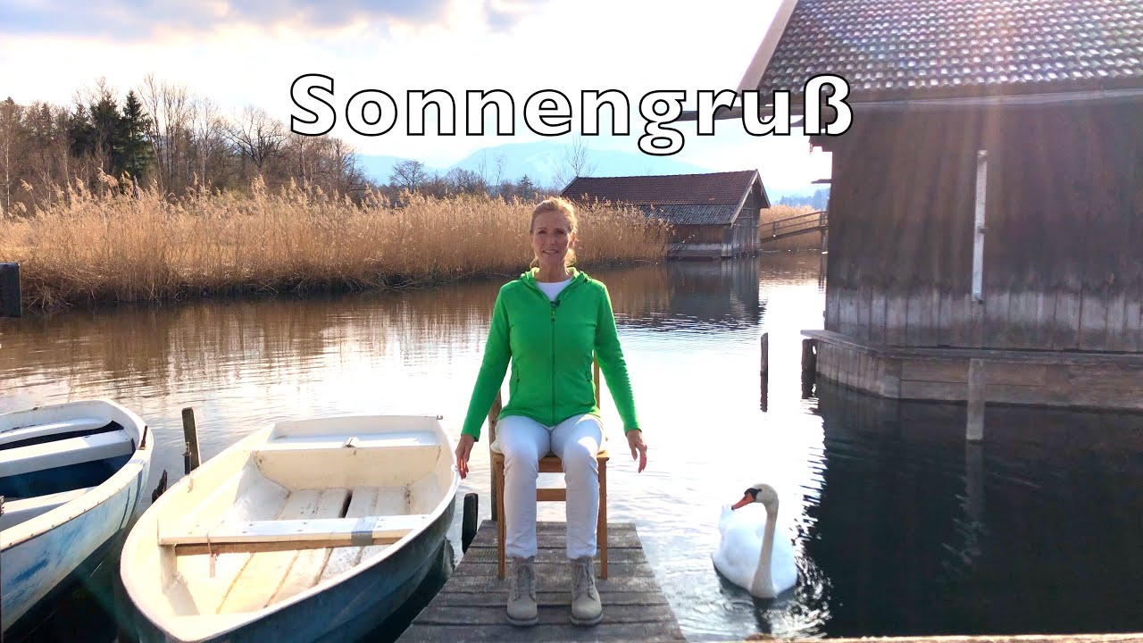 Sonnengruß auf dem Stuhl für Senioren, bei der Reha und im Büro, 5 Minuten