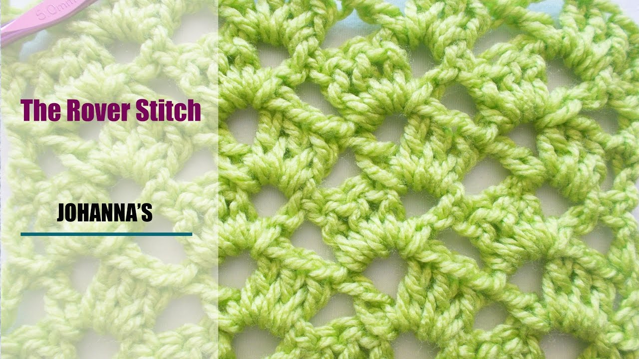 Crochet: The Rover Stitch