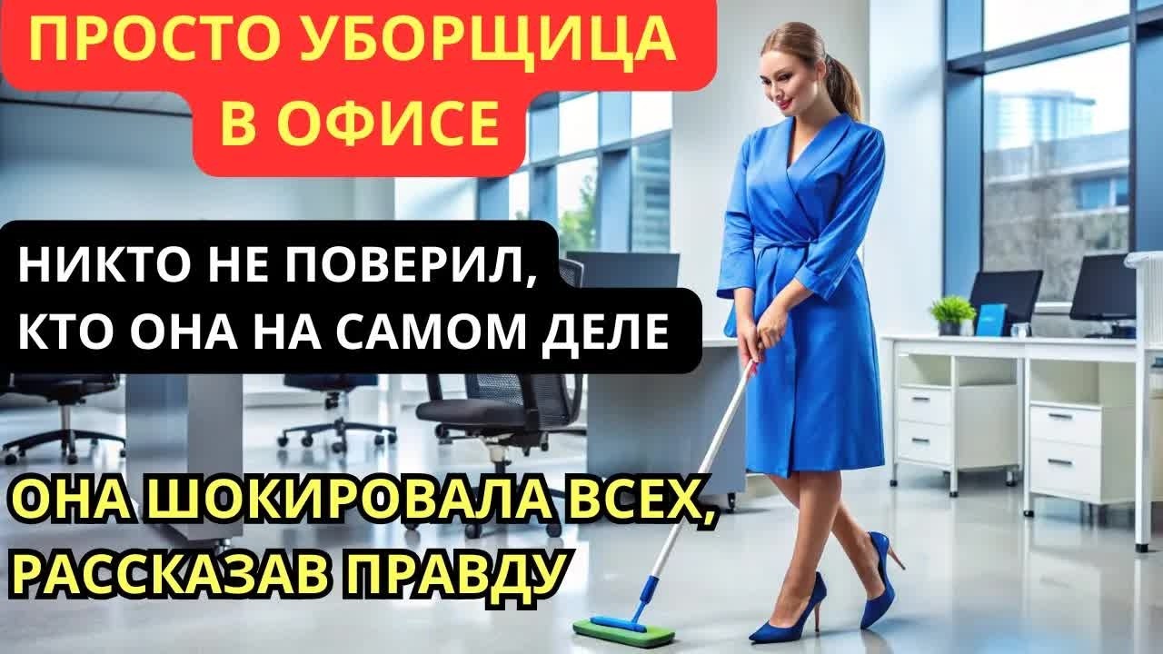 Уборщица в Офисе Шокировала Всех за 24 Часа!