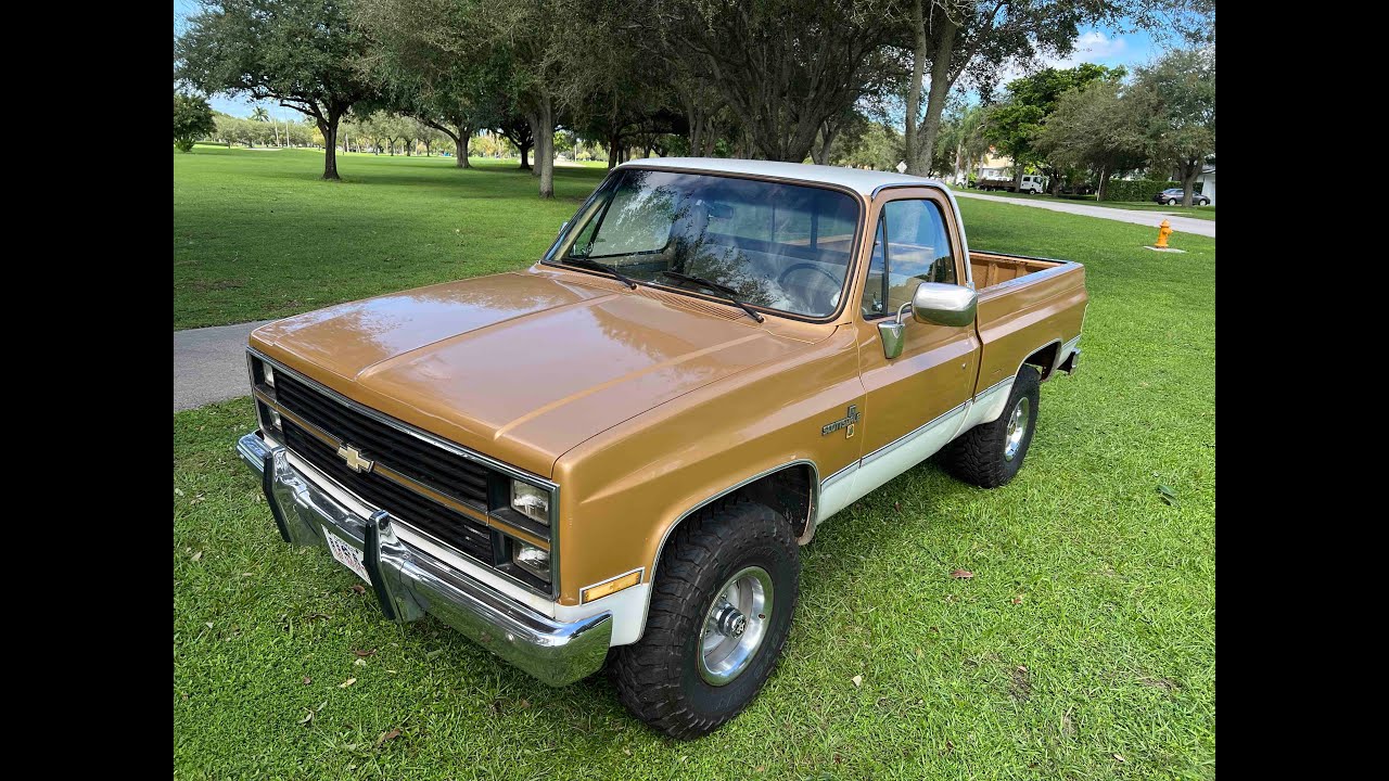 1984 Chevrolet K10 Scottsdale Pick up