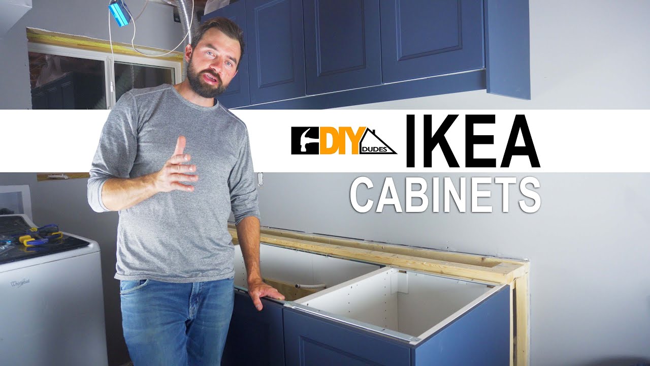 IKEA Cabinets Assembly and Installation - Start to Finish
