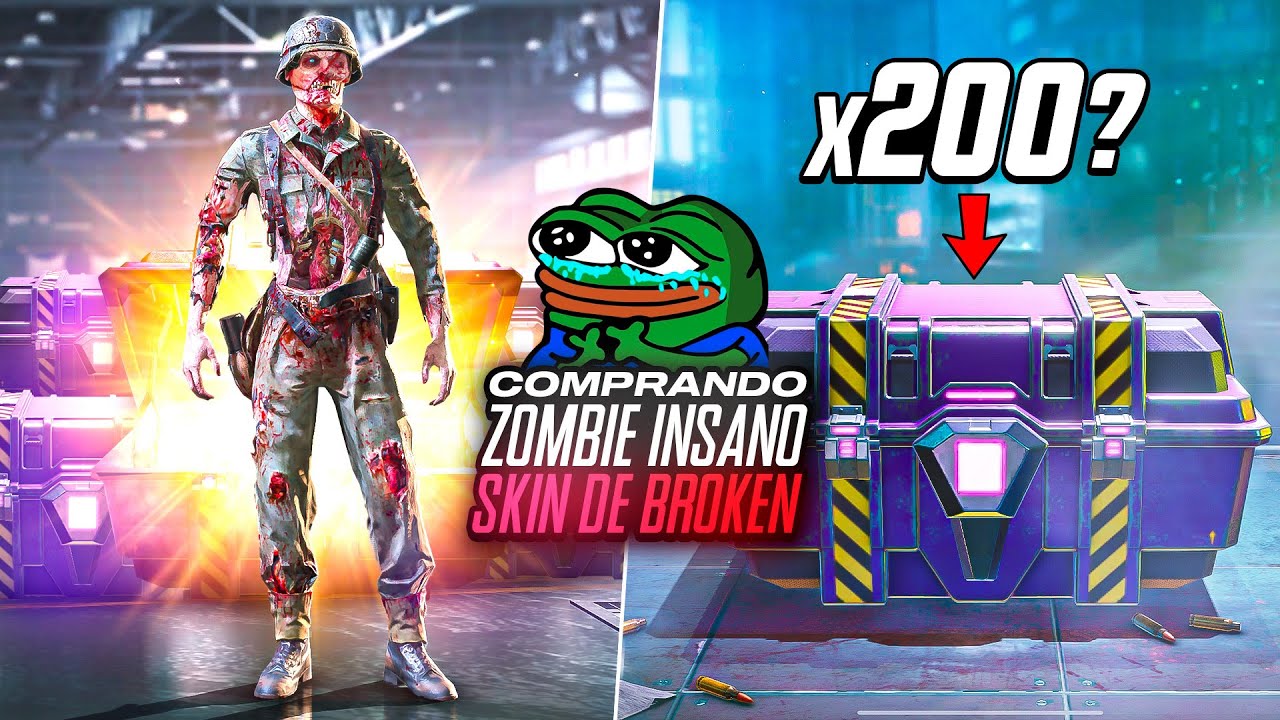 COMPRANDO las Cajas del Zombi Wicht Warden (Broken) | COD mobile