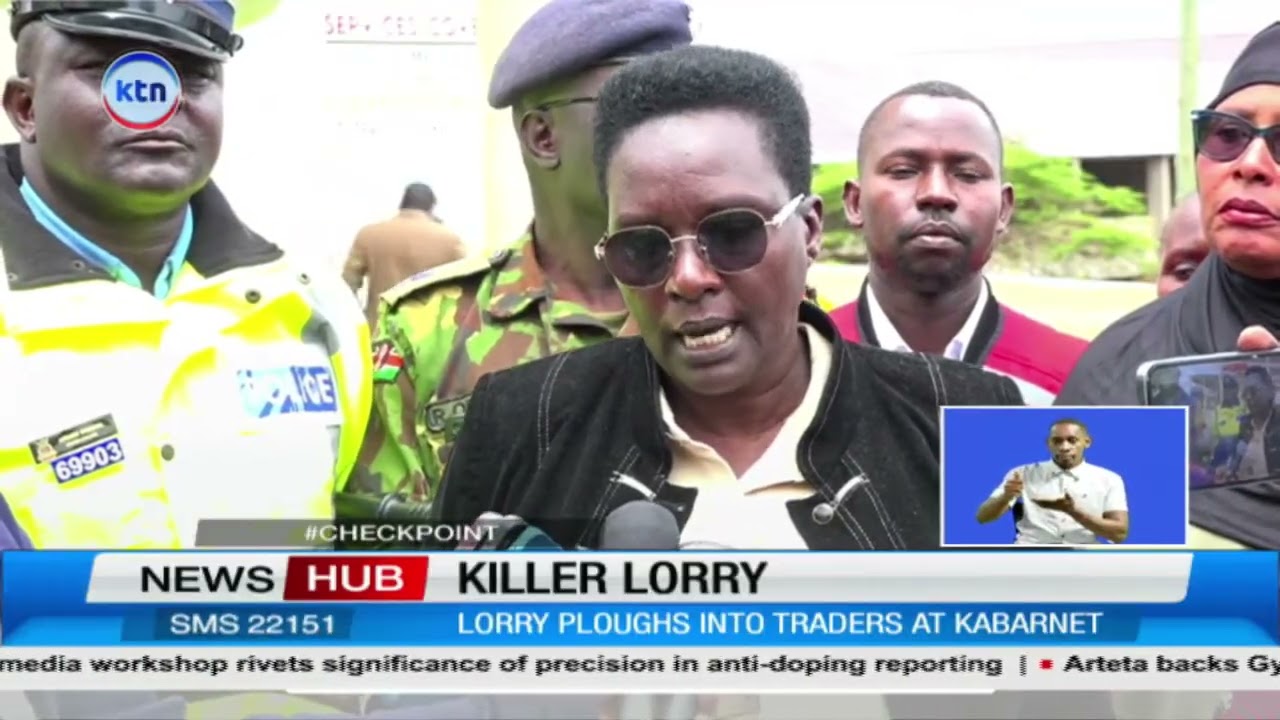 Horror in Kabarnet as Lorry Ploughs Into Traders