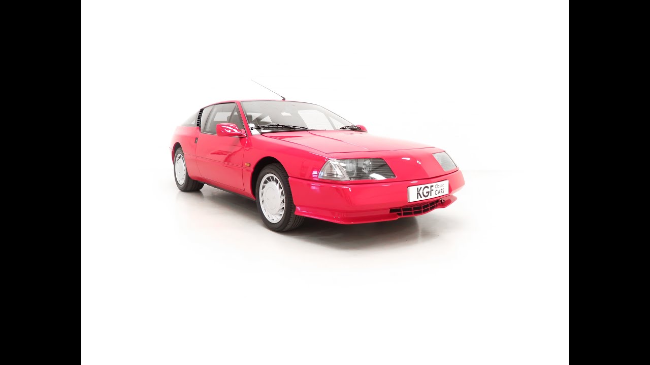 A Rare Renault Alpine GTA V6 Turbo with Full History and Just 35,634 Miles - SOLD!