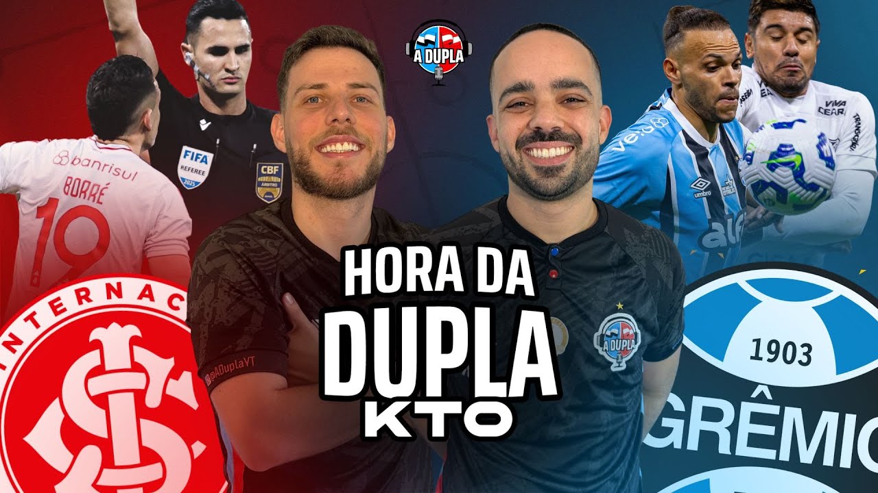 🔵🔴 A Hora da Dupla KTO: A queda de Roger no Inter se aproxima | Grêmio longe de acontecer com Mano