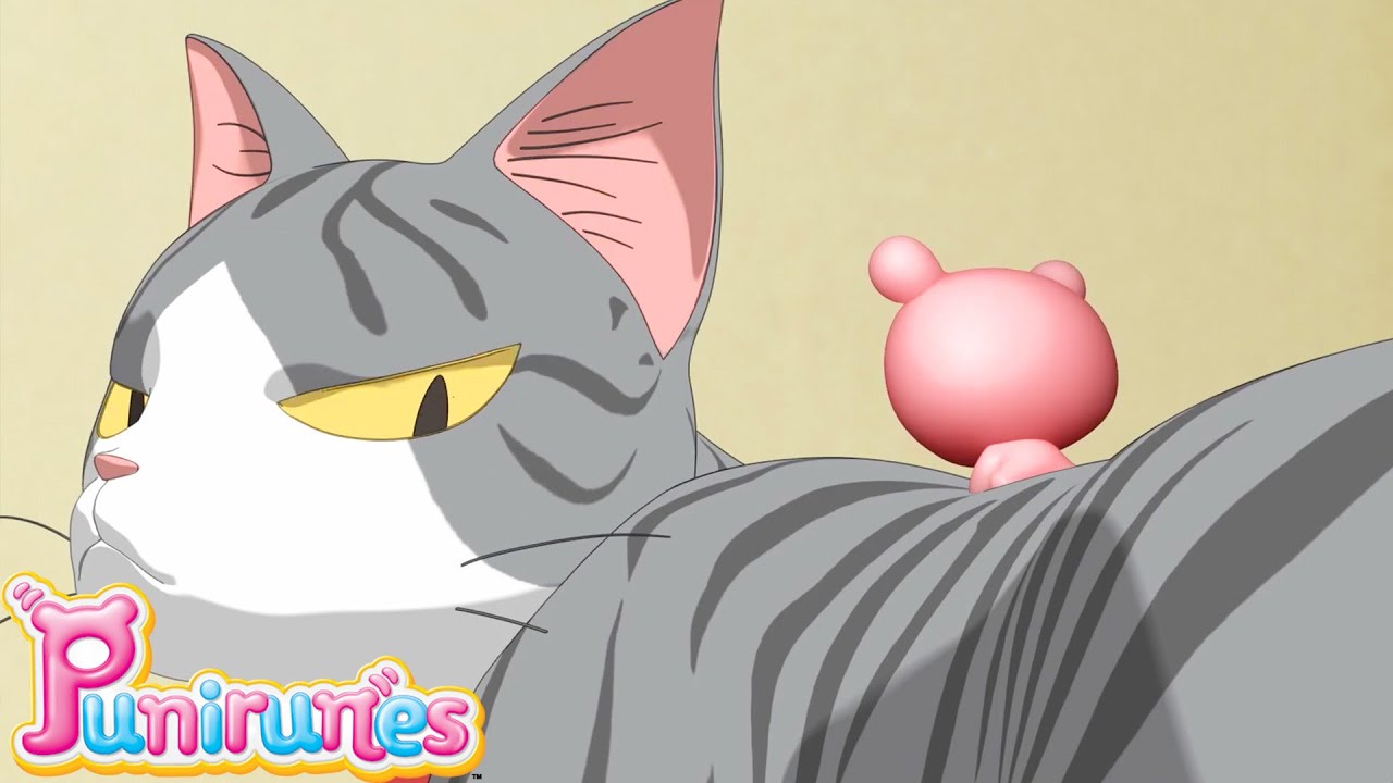 AIRUN RIDES THE CAT | Punirunes FULL EPISODE 15 | Anime Cartoons for Kids