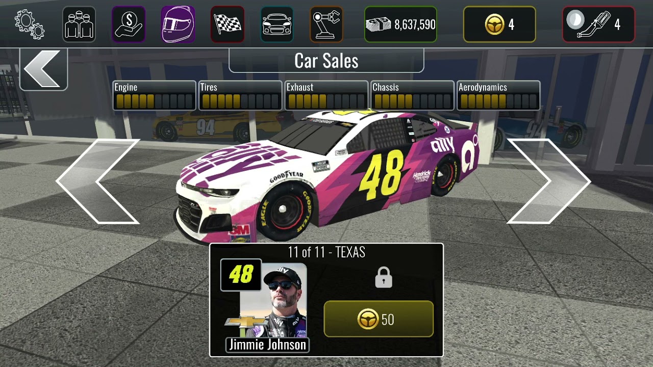 NASCAR Heat Mobile 2020 Update (All New Paint Schemes & Drivers