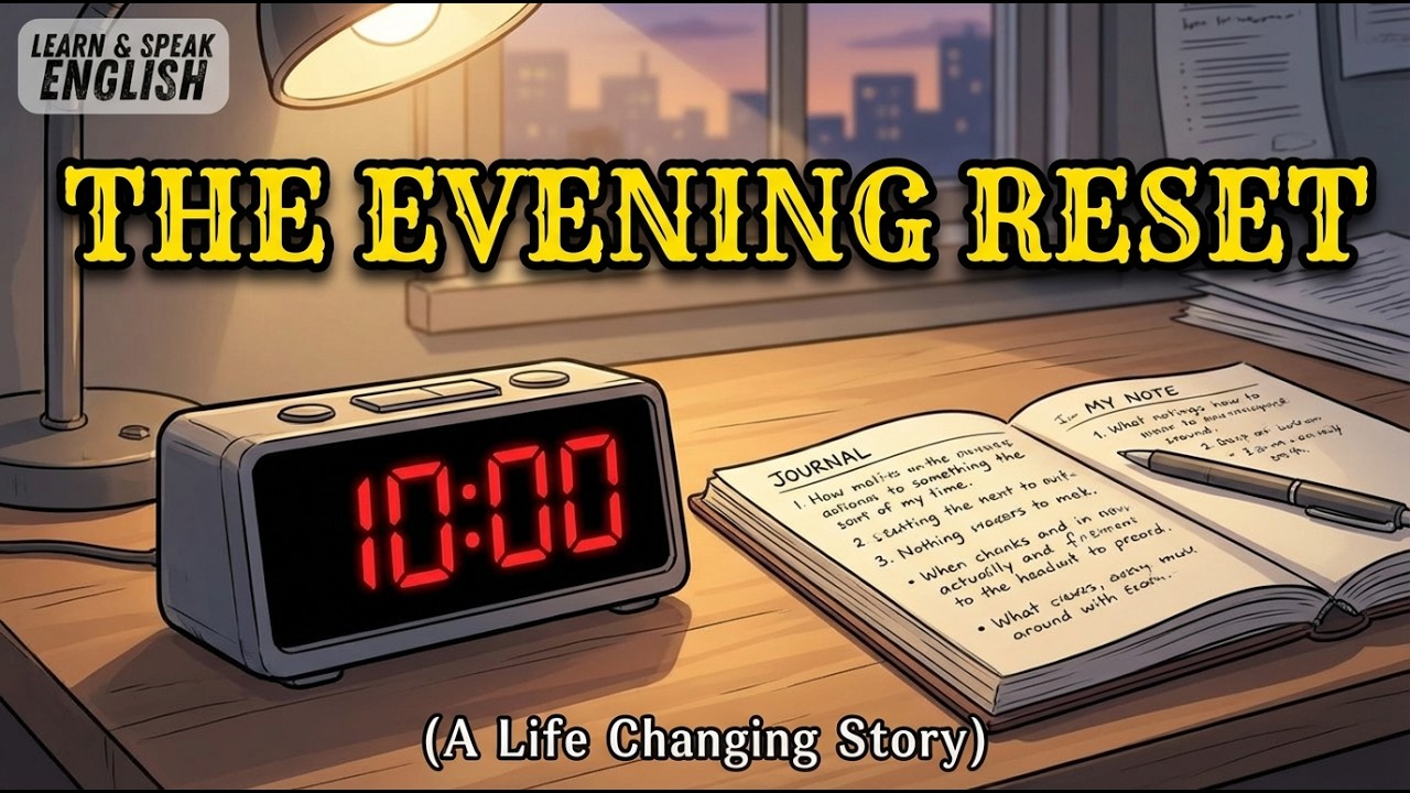 Why Your Mornings Fail | The Evening Ritual That Fixes Tomorrow