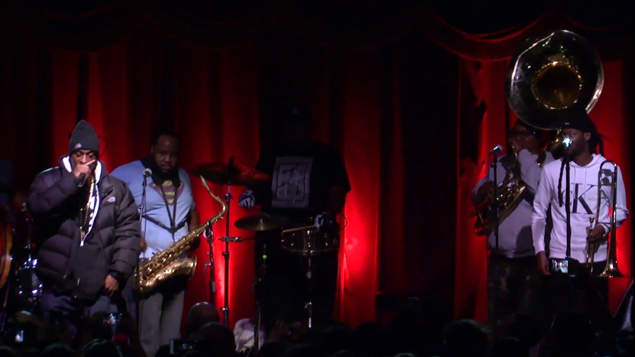 THE SOUL REBELS with Rakim - &ldquo;Don&rsquo;t Sweat The Technique&rdquo; LIVE in NYC