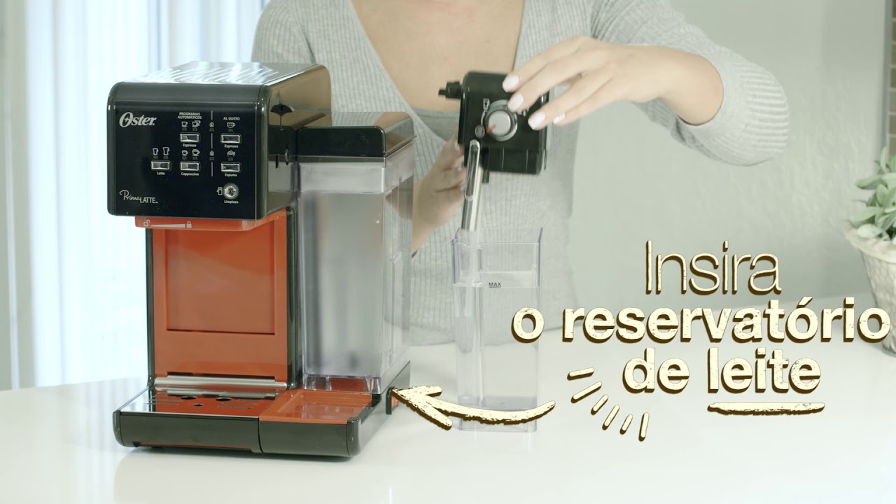 Cafeteira PrimaLatte Oster - Primeiro Uso