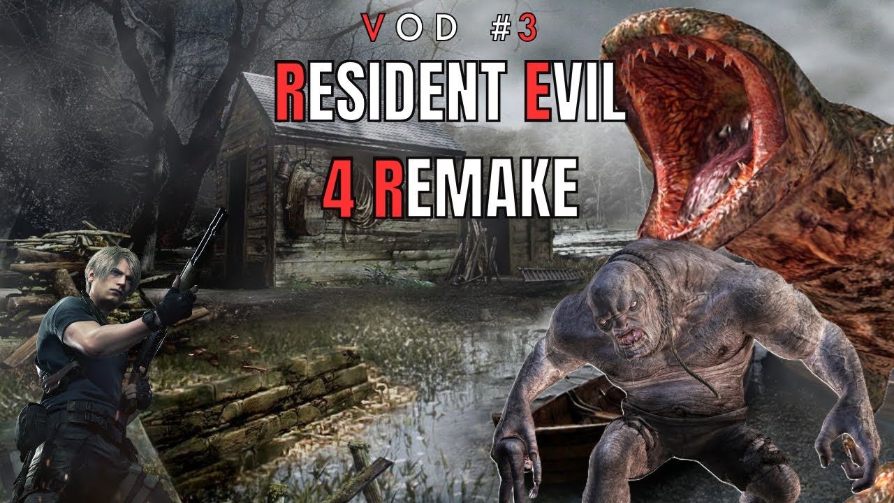 SÉRIEUSEMENT ? JE DOIS BATTRE CE MONSTRE LE CLAVIER À L'ENVERS ? - VOD# 3  RESIDENT EVIL 4 REMAKE