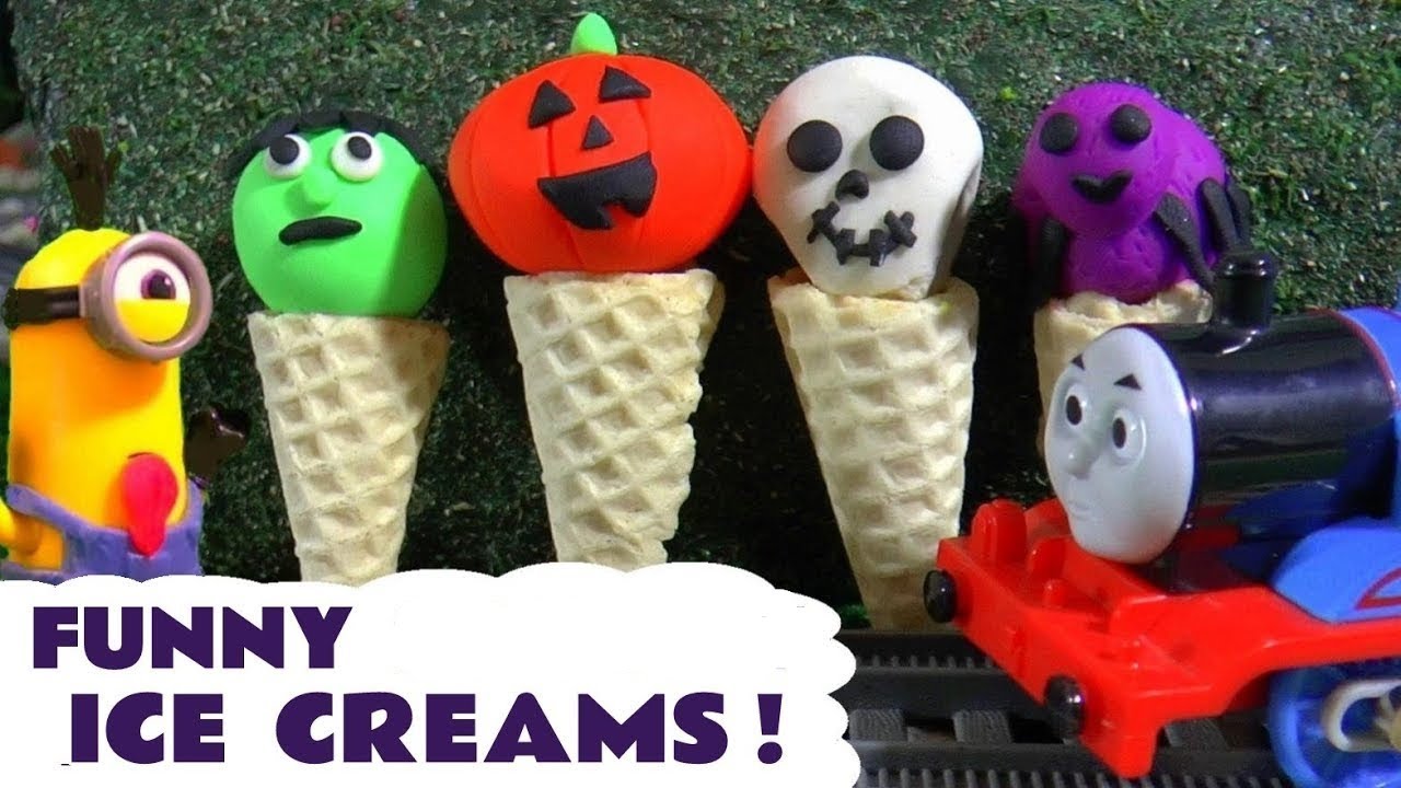 Minions Halloween Play Doh Ice Cream Minion Toys Story