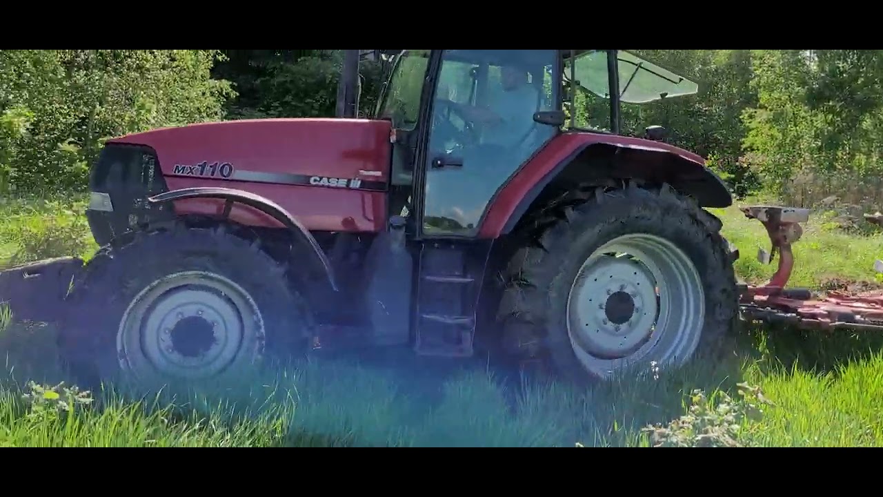Case mx 110 test mocy oraz dźwięk silnika Cummins