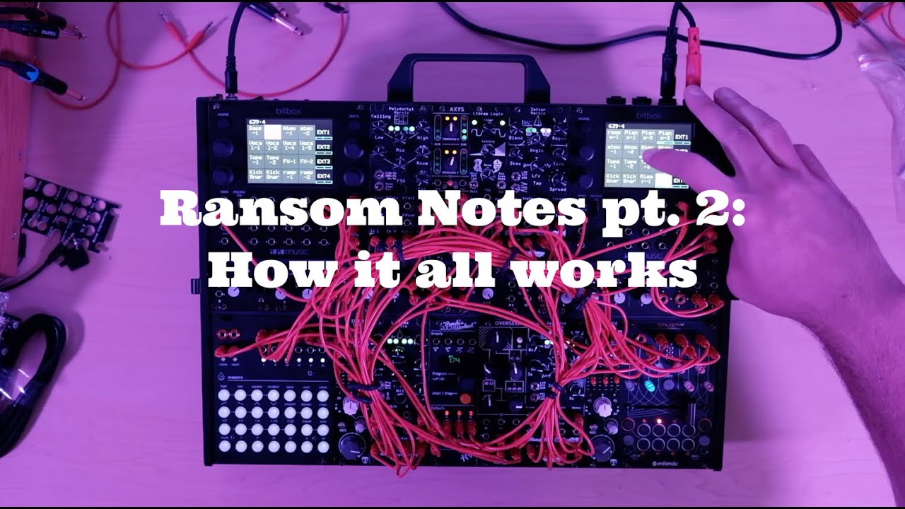 Ransom Notes Pt 2: How I built a DJ setup in Eurorack