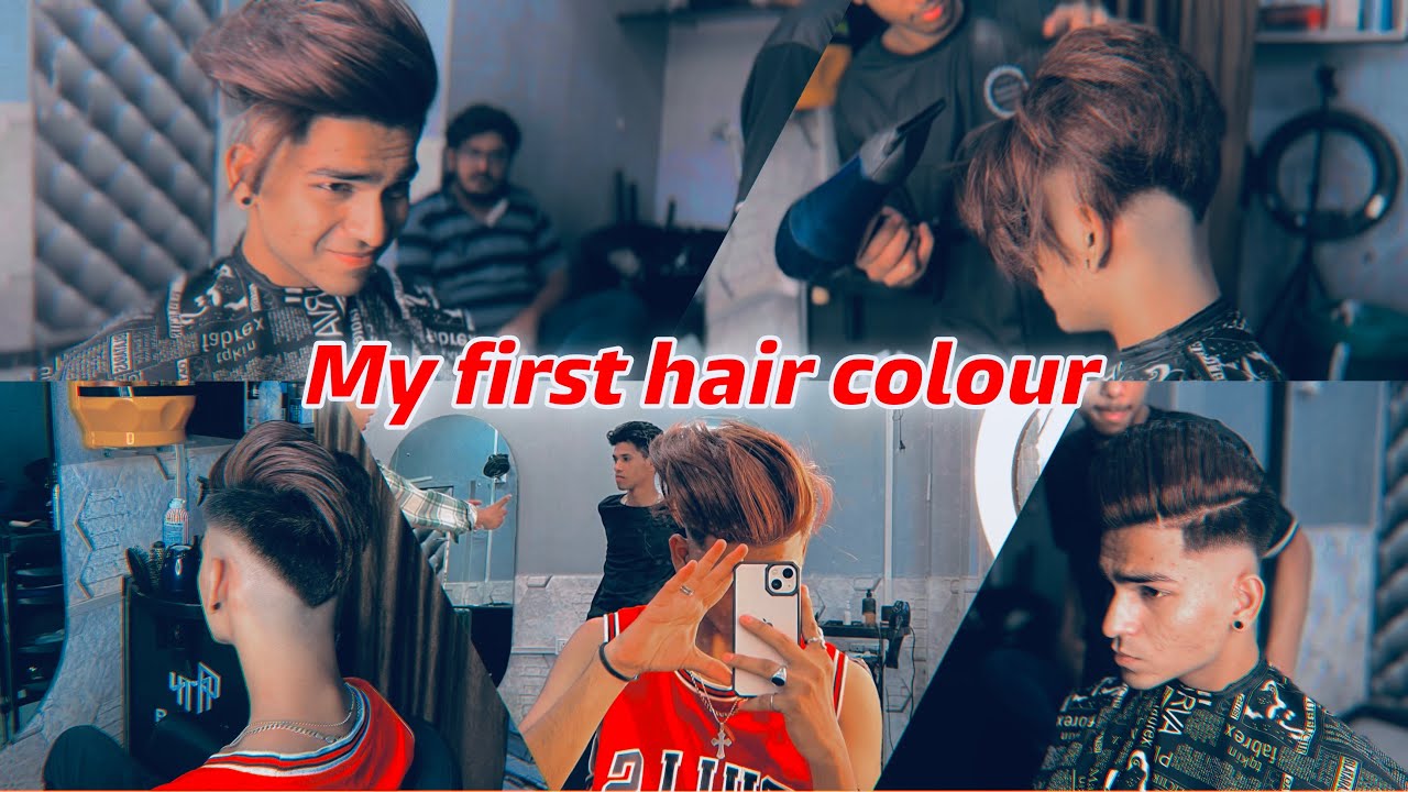 HAIR COLOUR TRANSFORMATION | BLACK TO COFFEE BROWN | REHMAT YT