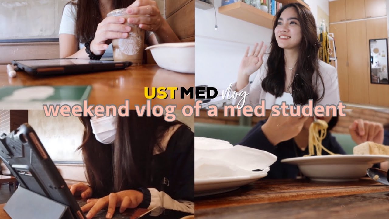 weekend vlog of a med student (philippines) | Kristine Abraham