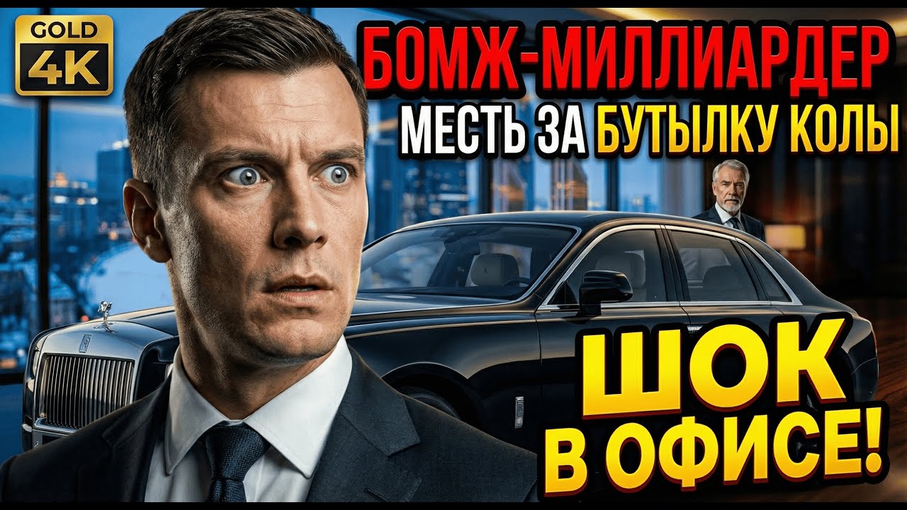Коллега дал колу вместо сдачи, я отдал её нищему. Через неделю приехал Роллс-Ройс!