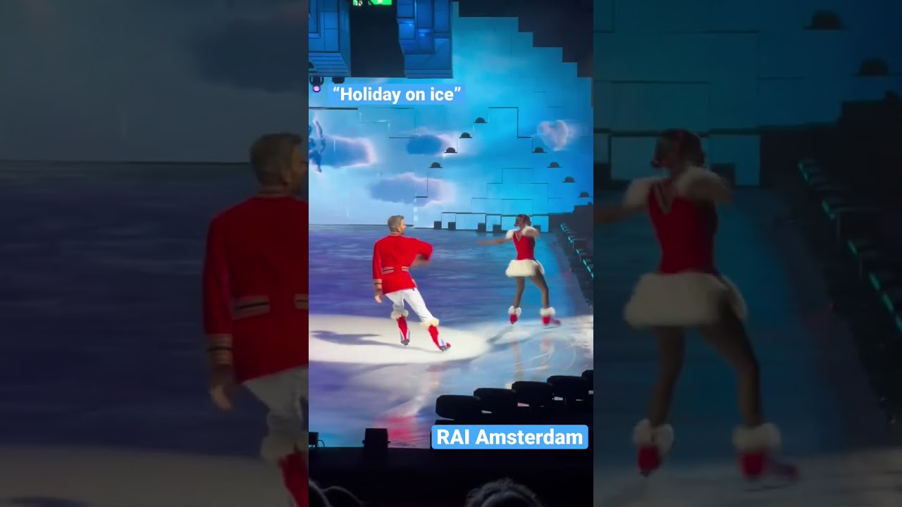 Ice performance in RAI Amsterdam  &ldquo;Holiday on Ice&rdquo; #rai #holidayonice