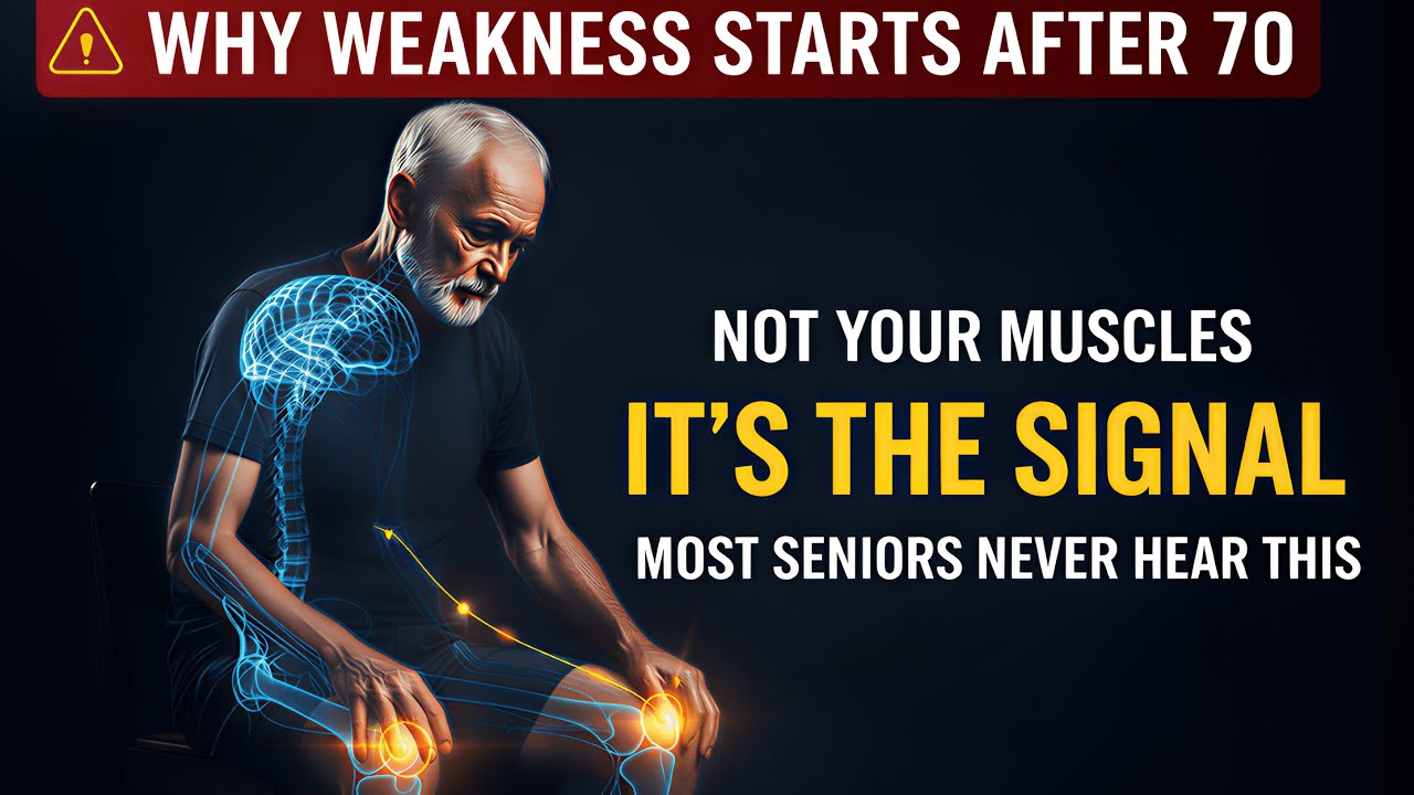 Why Weakness Starts After 70 | It’s Not Your Muscles, It’s the Signal Most Seniors Never Hear