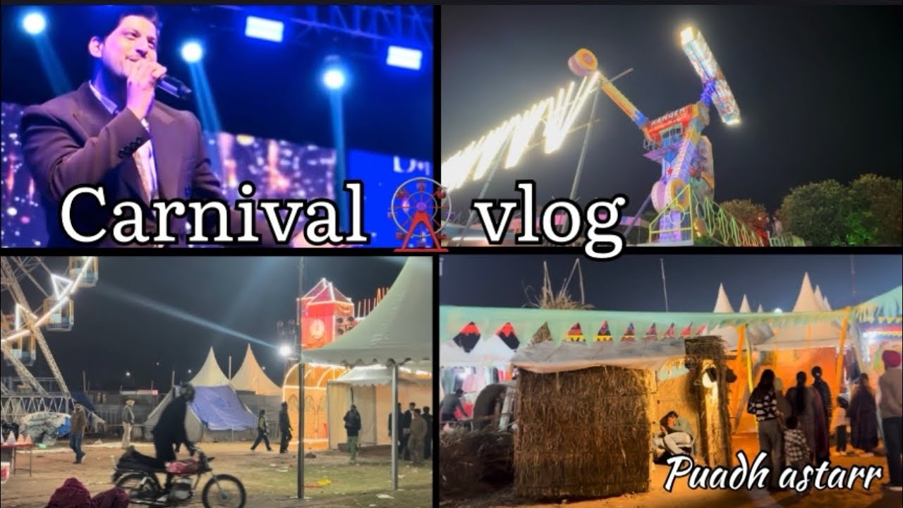 Mohali carnival 2026!! Gurnam bhular show! Puadh astarr 