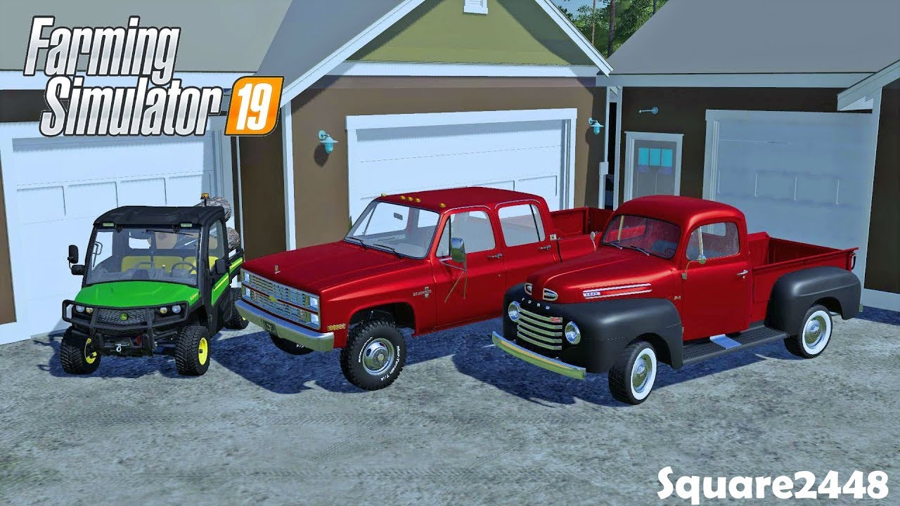 New Garage! | Buying Chevy K30 | Yard Work | Homeowner | Farming Simulator 19