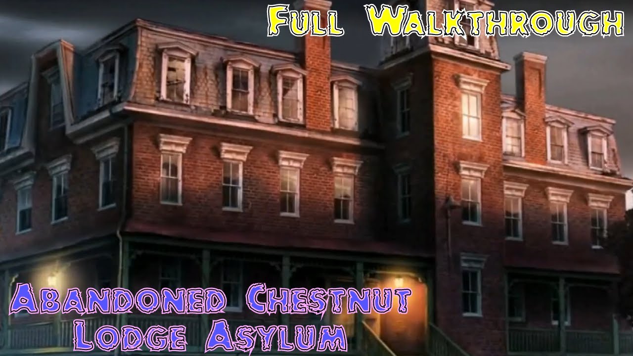 Let's Play - Abandoned Chestnut Lodge Asylum - Full Walkthrough