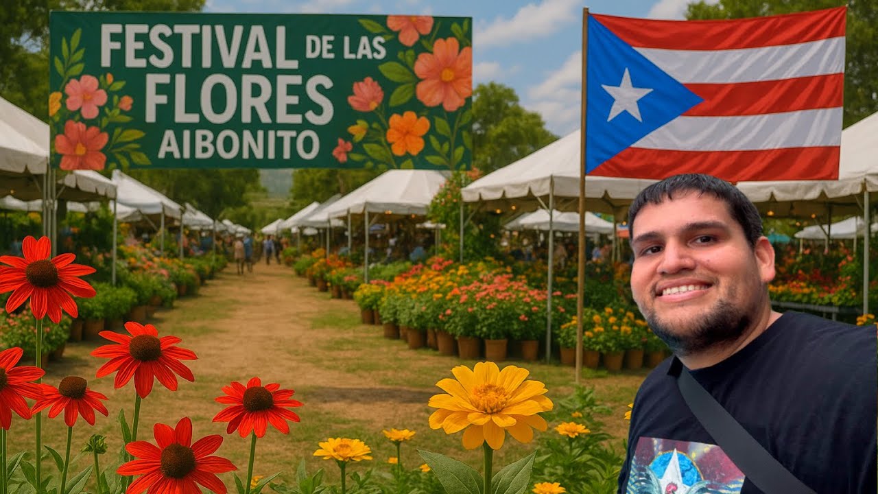 Visité el Festival De Las Flores 🌺 en Aibonito 2025 🇵🇷
