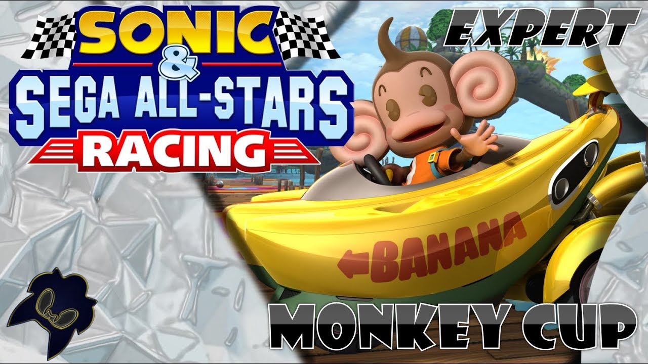 Sonic & SEGA All-Stars Racing (PC) - Monkey Cup - AiAi (Expert)