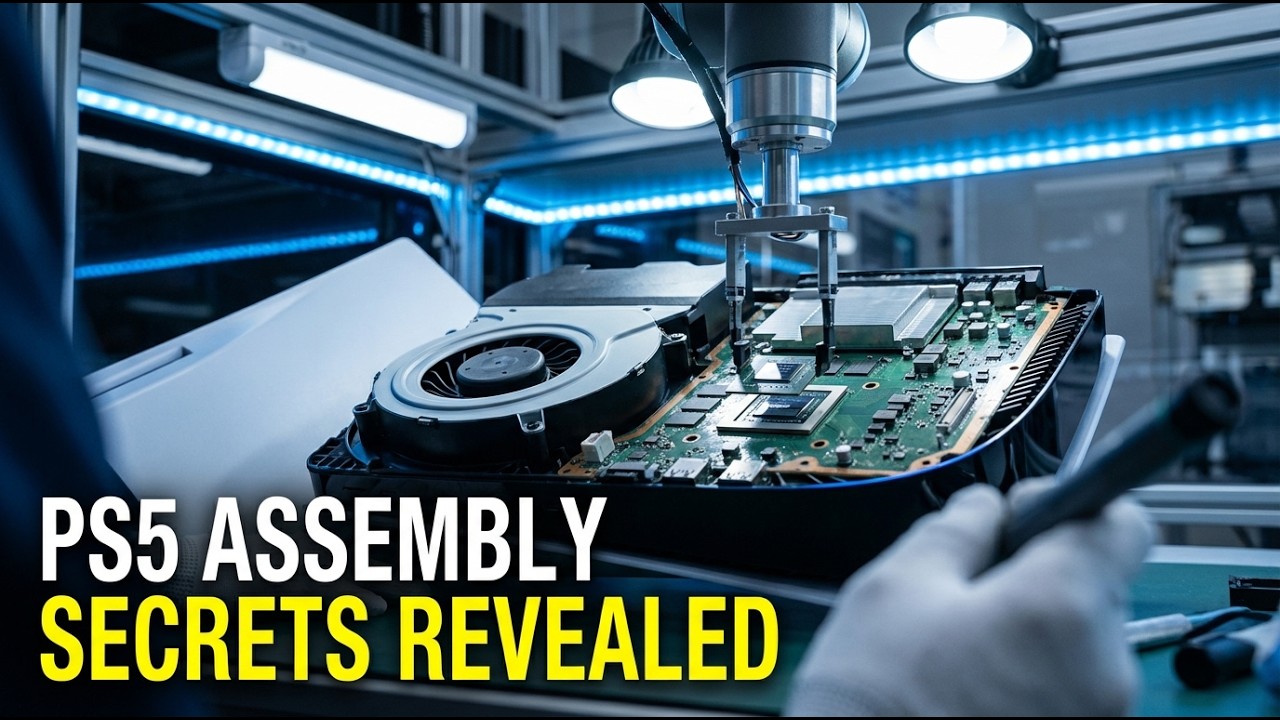 PS5 Manufacturing Process | Full Assembly Line Explained