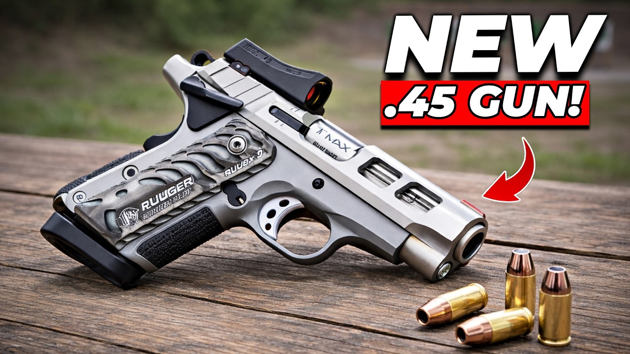 Топ-10 пистолетов калибра .45 ACP, которые вам стоит иметь в 2026 году!