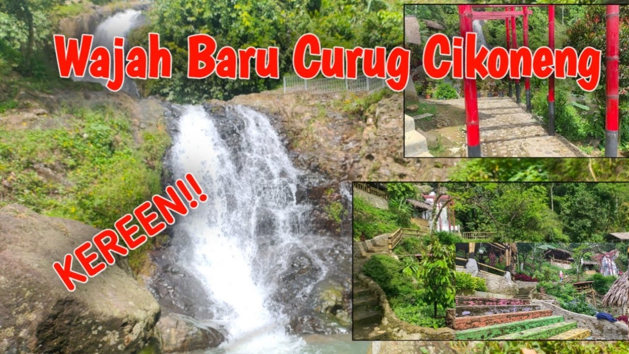 Curug Cikoneng Puraseda - Wajah baru curug cikoneng di bogor leuwiliang keren!!
