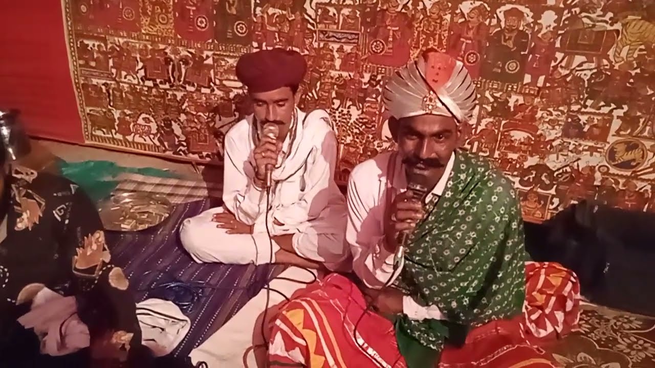 एक शाम श्री देवनारायण भगवान के नाम‼️गायक मानाराम भोपा किनसरिया व सुरेश जी भोपा ।।