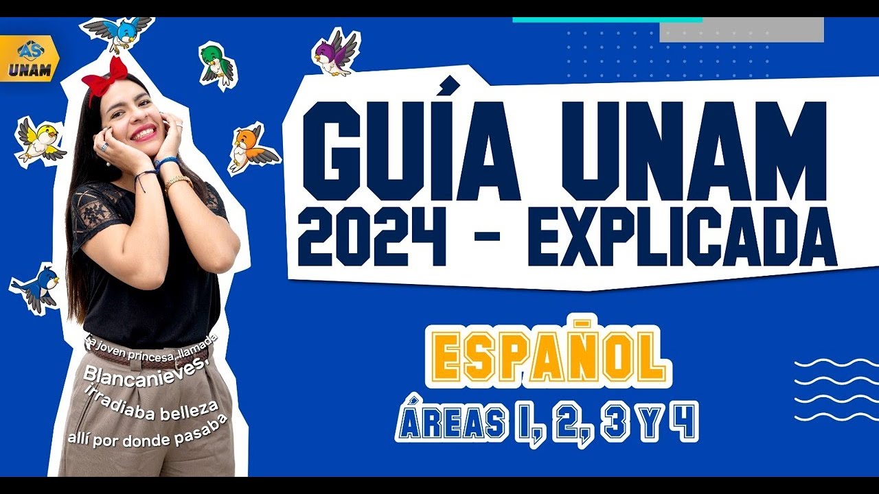 🤯 Toda la GUÍA UNAM 2024 resuelta - Español (Área 1, 2, 3 y 4) 📖📚