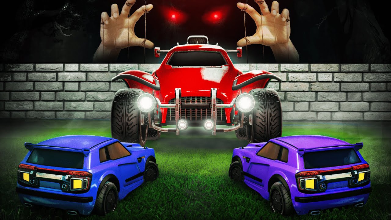 TROLEI YOUTUBERS FINGINDO SER UM BOT FREESTYLER NO ROCKET LEAGUE!