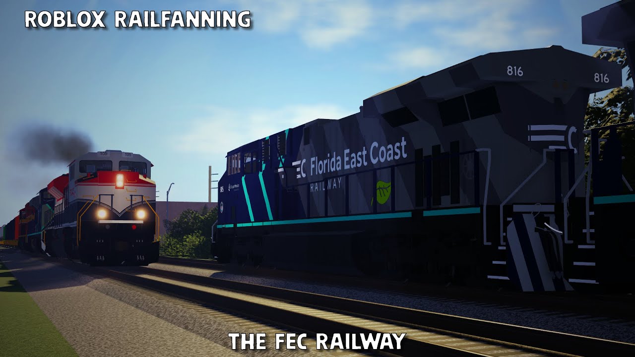 [Roblox Railfanning]: The FEC Railway