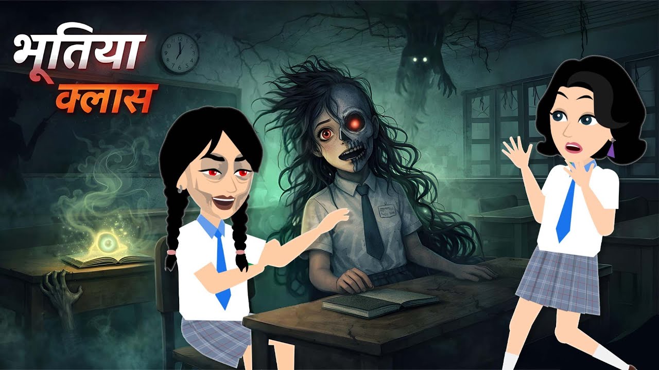 भूतिया स्टूडेंट की क्लास Bhootiya Student Class | Bhootiya ClassRoom | Horror Stories | Horror Hindi