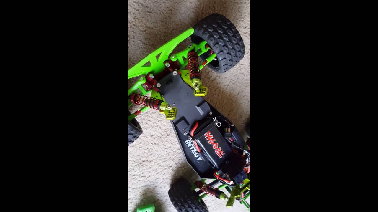 Traxxas bandit vxl shock tower mods tutorial rc upgrade