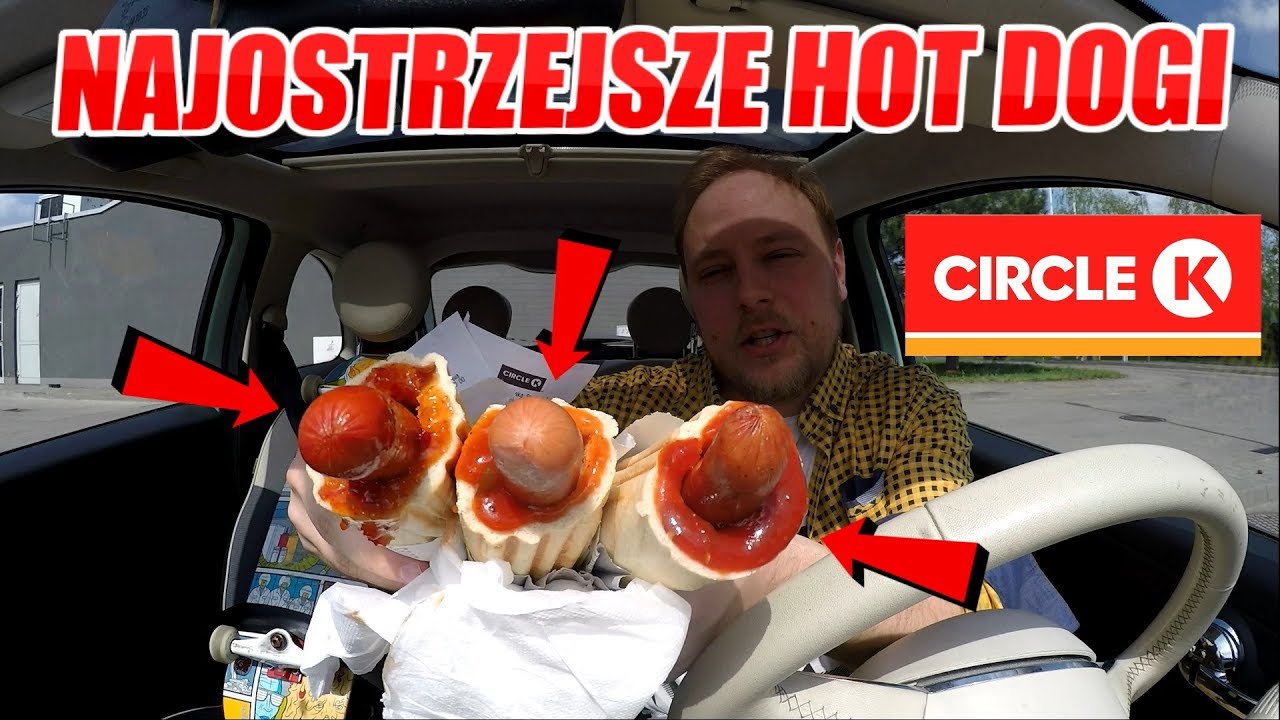 TEST NAJOSTRZEJSZE HOT DOGI Z CIRCLE K - CZY SĄ OSTRE?