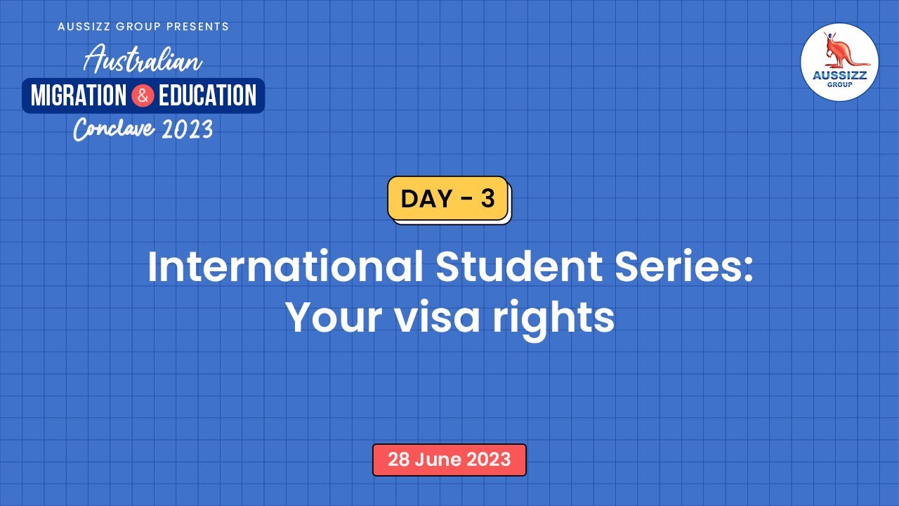 International Student Series: Your visa rights