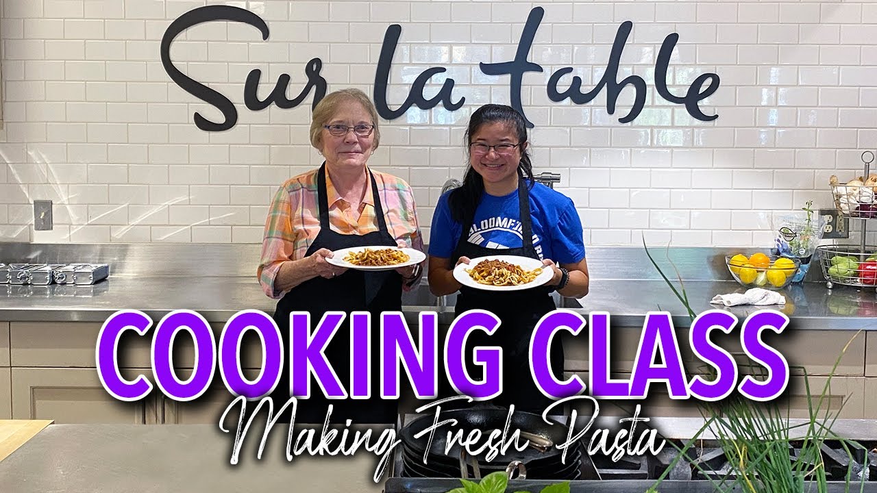 Making Fresh Pasta 🍝 | Sur la Table Cooking Class
